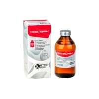 ГИПОХЛОРАН-3 раствор гипохлорита Na - 3,25% (300 мл), 0001075